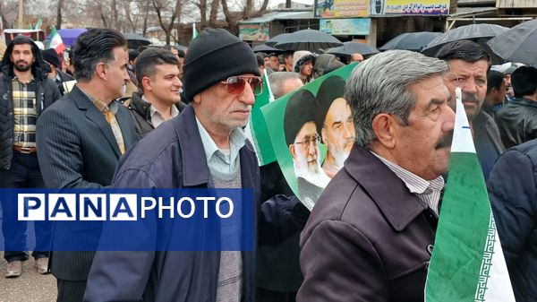 راهپیمایی ۲۲ بهمن در شهرستان فارسان