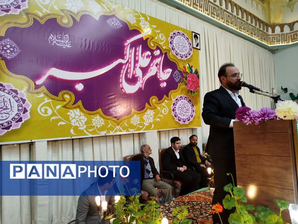 مراسم ولادت حضرت علی اکبر در شهرستان کاشمر 