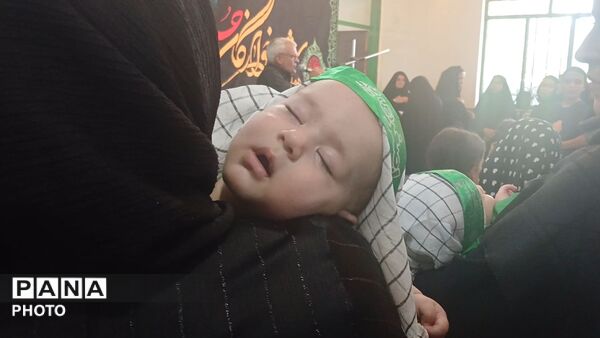 برگزاری همایش باشکوه شیرخوارگان حسینی با حضور خانواده‌ها و نوزادان