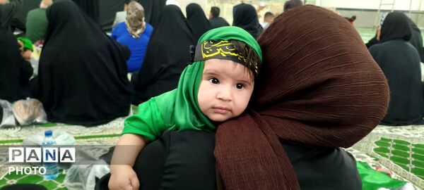 مراسم شیرخوارگان حسینی در گچساران 
