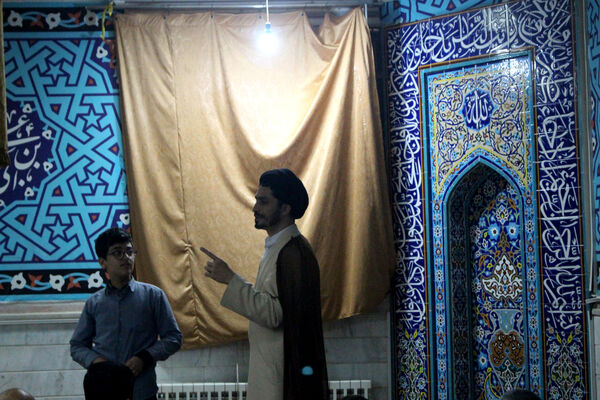 جزء‌خوانی قرآن کریم در دبیرستان حاجیه‌خانم ثقفی ناحیه چهار قم