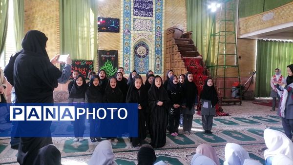 مراسم عزاداری شهادت حضرت فاطمه زهرا(س) در حسنیه شهر بار 