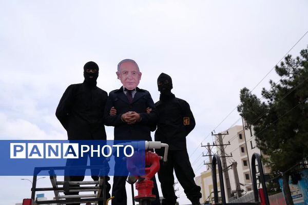 حضور پرشور مردم همیشه در صحنه محمدشهر در راهپیمایی روز قدس 