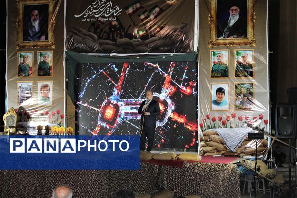 مراسم «شب‌های پرستاره اقتدار» در کوه خضر نبی قم