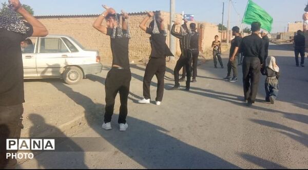 مراسم عزاداری عاشورای حسینی در روستای درخت سنجد