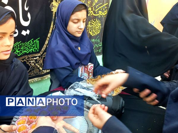 مراسم عزاداری ایام فاطمیه در مدرسه شهید جواهری ۲