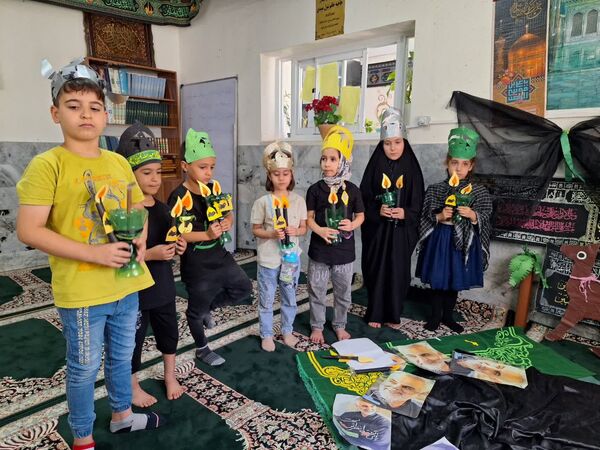 مراسم عزاداری کودکان دارالقران امام علی(ع)
