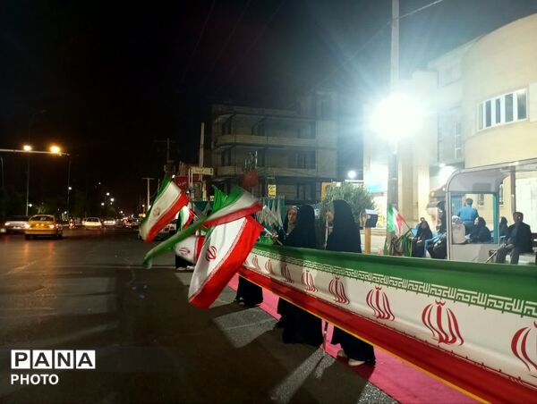 موکب دانش‌آموزی محله امامشهر یزد