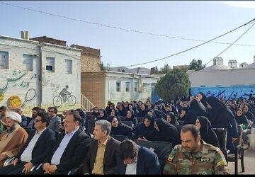 آیین نواختن زنگ مهر، ایثار و شهادت در مدارس شهرستان کلات
