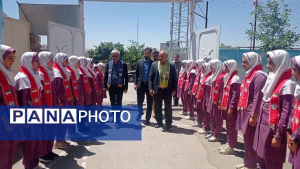 بازدید تشکیلاتی سازمان دانش‌آموزی از مدارس دخترانه شاهد و بنت‌الهدی سرآبتاوه