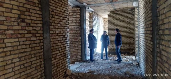 بازدید مدیرکل نوسازی استان خراسان شمالی از پروژه‌های شهرستان گرمه 