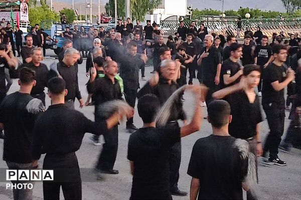 عزاداری هیات جوانان روستای داراکویه