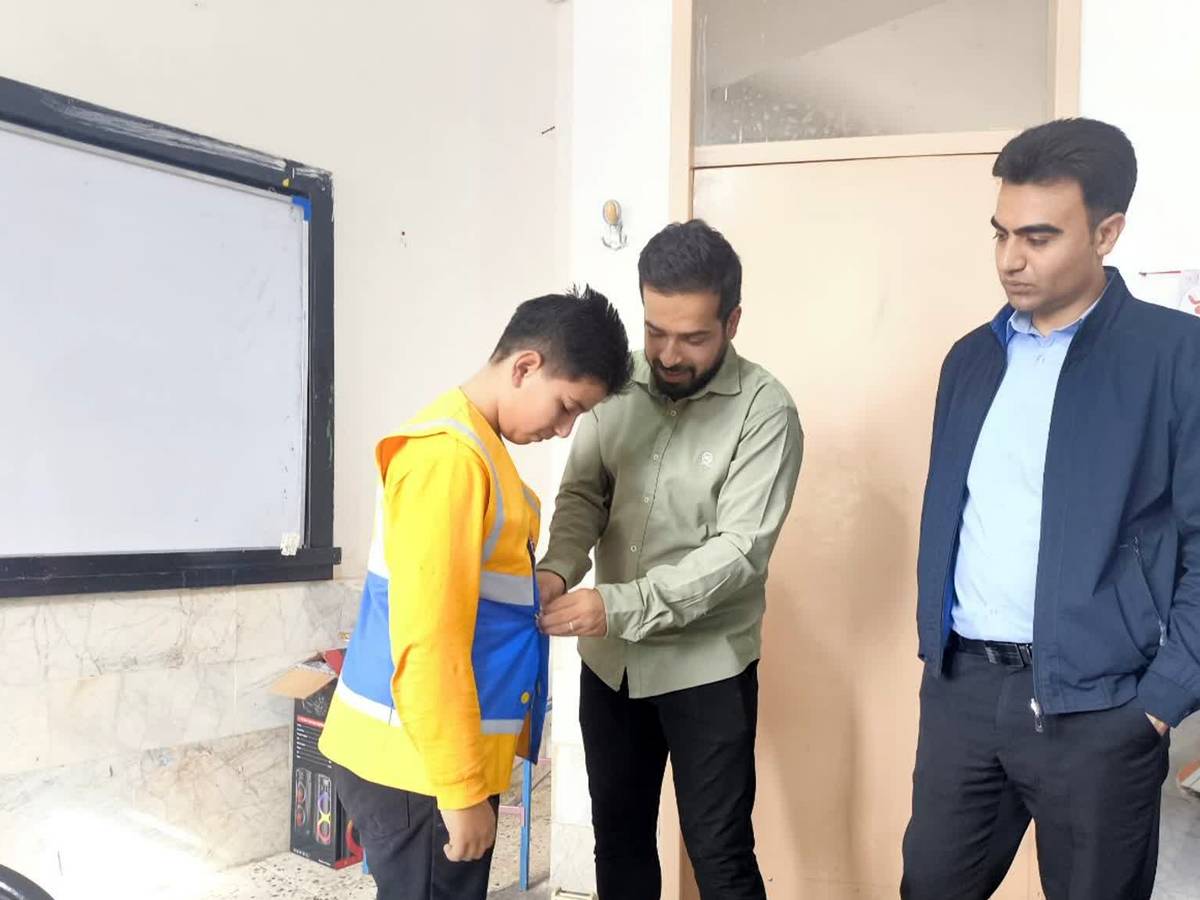 اجرای طرح همیار گاز در دبستان شهید پسندیده فدافن گامی نو برای فرهنگ‌سازی ایمنی 