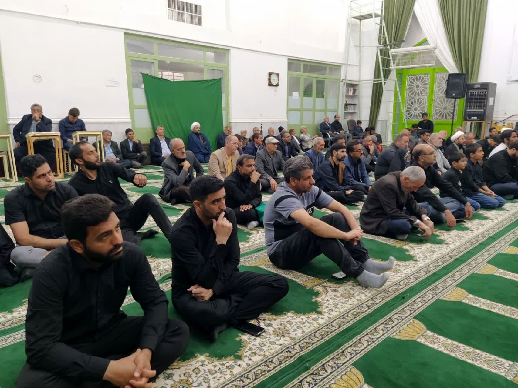 مراسم شهادت رئیس مذهب جعفری امام جعفرصادق (ع) در خلیل آباد