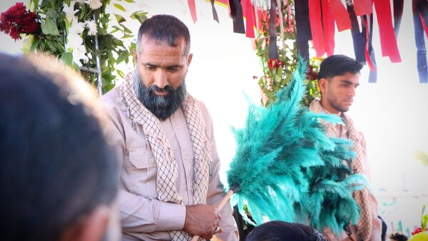 تشییع پیکر مطهر شهید گمنام در روستاهای شهرستان ریگان