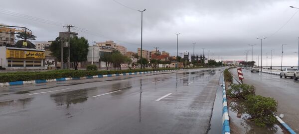 باران، چهره بندرعباس را تازه کرد