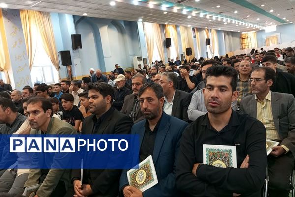 مراسم بزرگداشت شهادت آیت‌الله رئیسی و همراهانش در شهرستان رباط‌کریم 