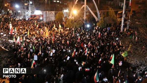 برگزاری هفدهمین شب عزاداری رهبر انقلاب اسلامی در نورآباد