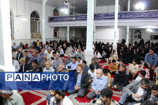 حضور کاروان آستان خورشید در شهر درق