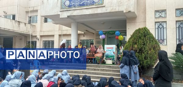 جشن روز مازندران در مدرسه شهید بهداشت قائمشهر