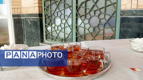 محفل شهدا در گلزار شهدای شهر بن 