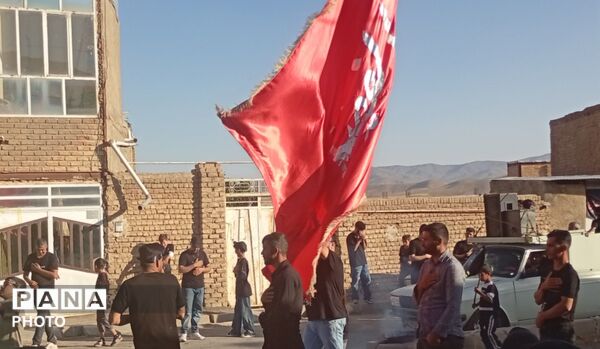 مراسم عاشورای حسینی در روستای گرجائی