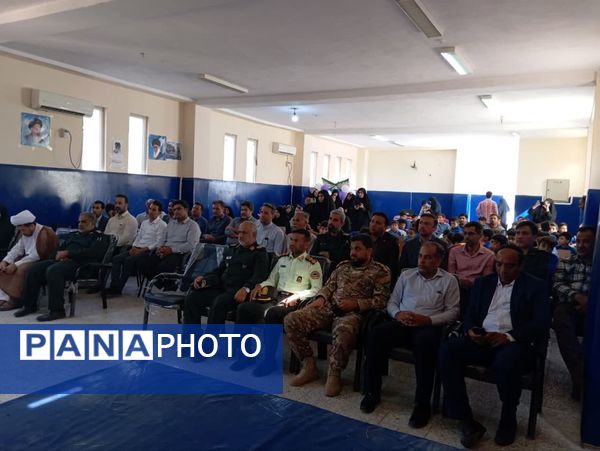 زنگ مهر و ایثار در جزیره بوموسی 