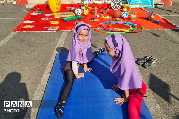 افتتاحیه المپیاد ورزشی درون مدرسه‌ای در بهارستان دو