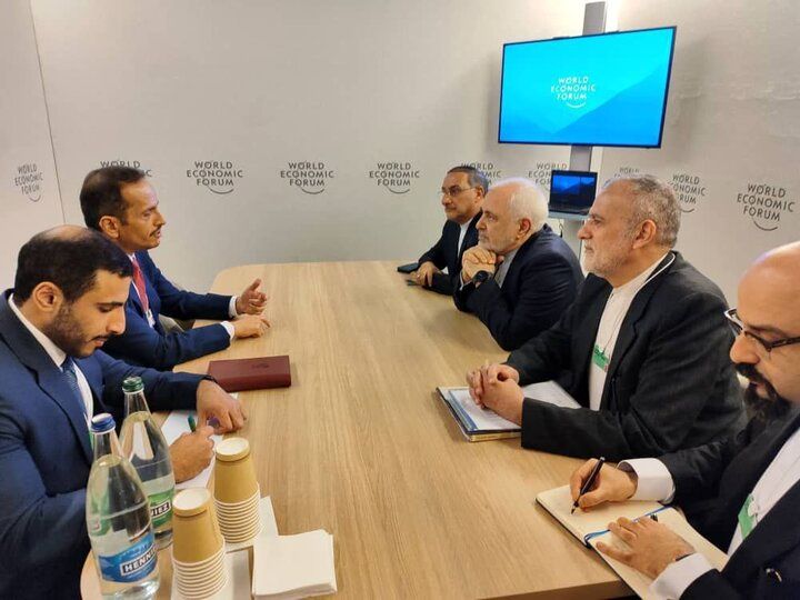 ظریف در داووس با مقامات فنلاند، قطر، سوئیس، اسپانیا و عراق دیدار کرد
