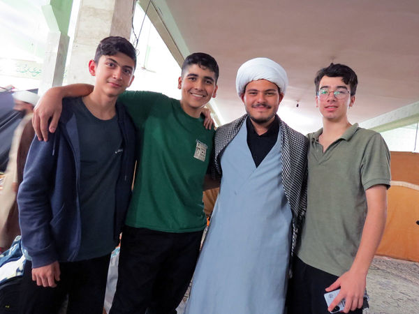 اعتکاف دانش‌آموزان مسجد انقلاب شهرستان بجنورد 