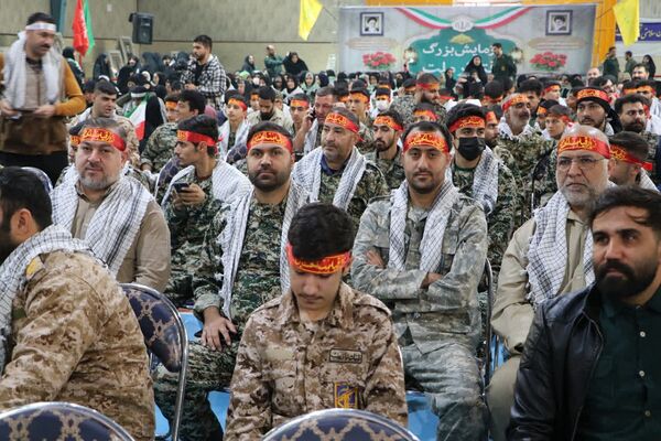 رزمایش اقتدار ملت ایران در قرچک