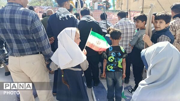 ندای قلب های تپنده مردم میانکوه در میدان