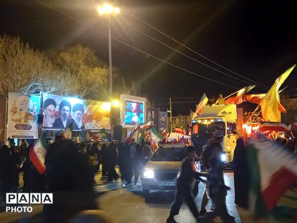 عطر رضوی در موج پنجاه و پنجمین شب اجتماع مردم شریف دلفان