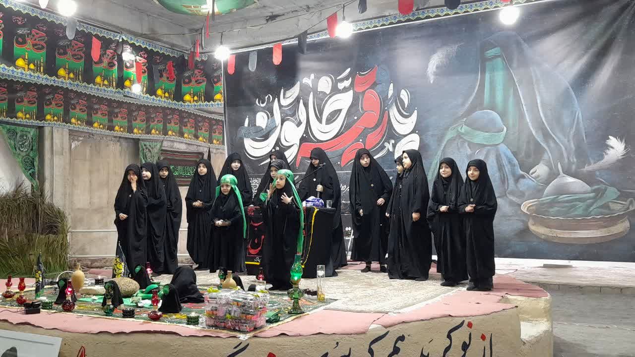 برگزاری همایش سه‌ساله های حسینی در روستای مارکده‌