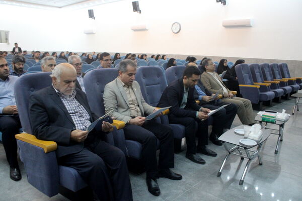 مراسم اولین سالروز شهادت شهدای خدمت در آموزش و پرورش استان بوشهر