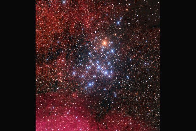 عکس جالب ناسا از «خوشه پروانه»