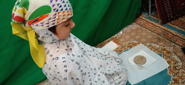 اعتکاف دانش‌آموزان در شهرستان ساوجبلاغ 