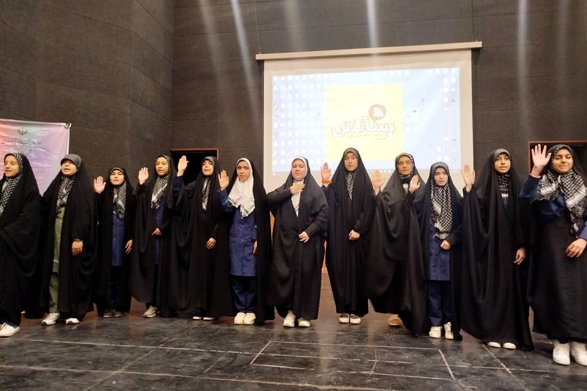 برگزاری همایش‌دختران‌ایران‌‌ در سالن اداره ارشاد شهرستان قدس