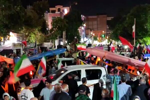 نمایش پهپاد شاهد ۱۳۶ در ساوجبلاغ