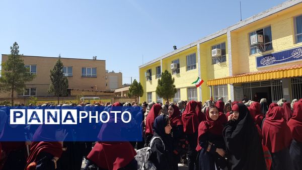 آیین بازگشایی مدرسه نورالهدی ناحیه هفت خراسان رضوی