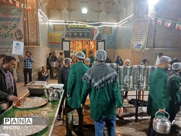 چایخانه حضرت زهرا(س) مهمان هفتاد و یکمین شب اجتماعات مردمی نیشابور