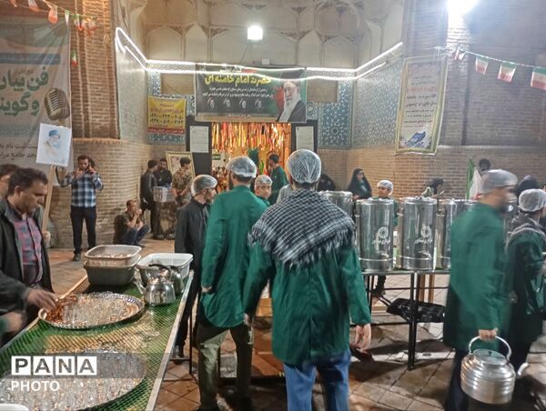 چایخانه حضرت زهرا(س) مهمان هفتاد و یکمین شب اجتماعات مردمی نیشابور