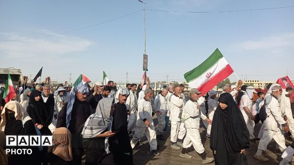 دلدادگی خادمان کودک و نوجوان در پیاده روی نجف به کربلا