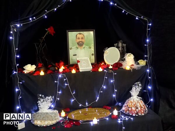 عطر رضوی در یادبود شهید صفادوست پیچید 