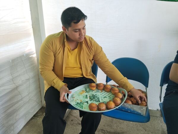 موکب دبیرستان ناصر در آموزش  و پرورش ناحیه ۷