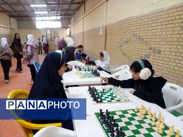  مسابقات شطرنج دختران مقطع ابتدایی شهرستان قدس