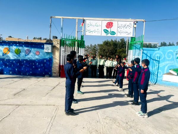 آیین گرامیداشت هفته نیروی انتظامی در خاتم