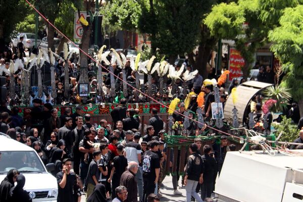 مردم کرمانشاه، پرچمدار عزای امام حسین (ع)