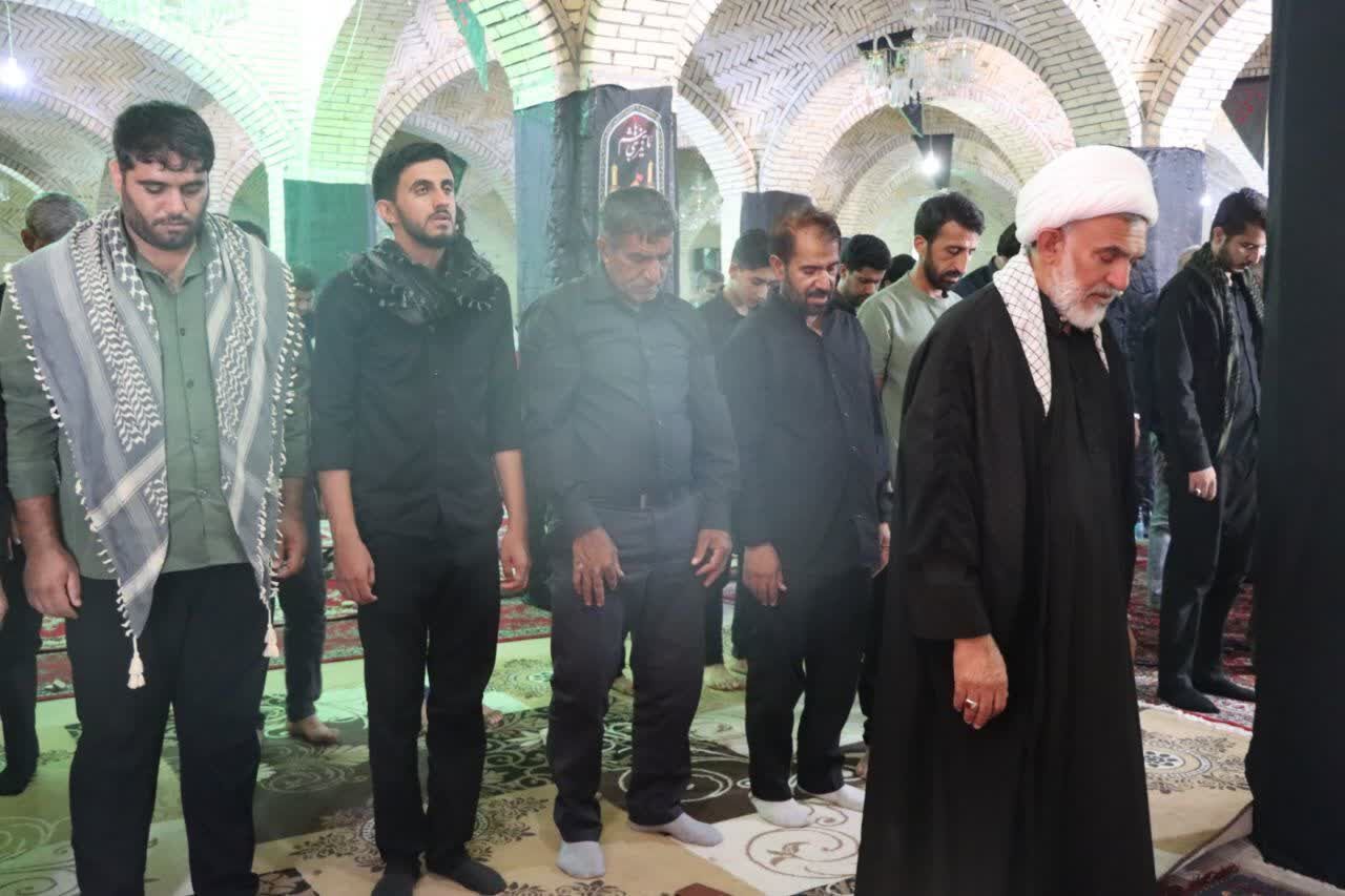 مراسم عاشورای حسینی در شهرستان قلعه‌گنج