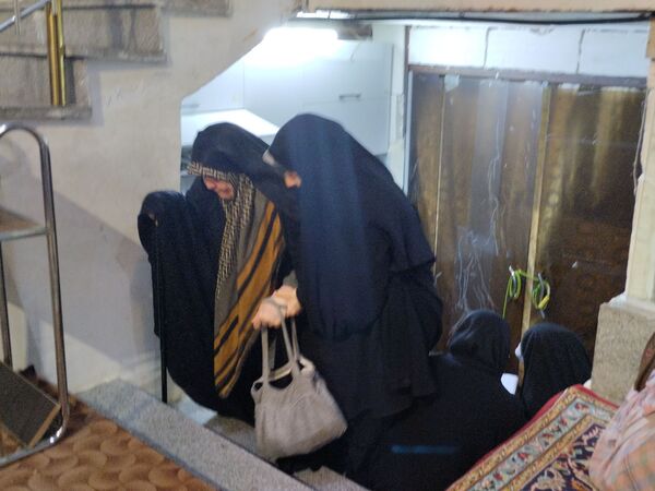 اعتکاف در مسجد سیدالشهدا مشهد